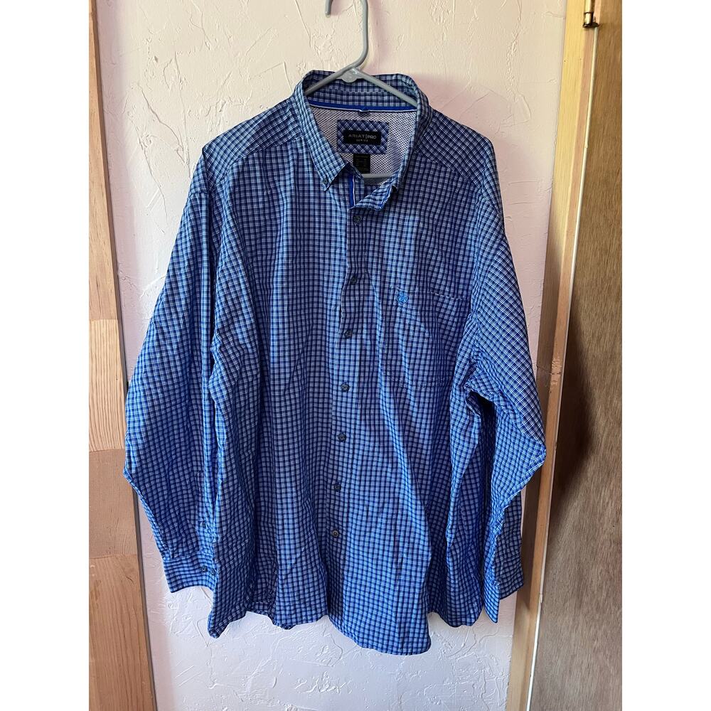 Ariat Pro Checked Butron Up Sz 3X